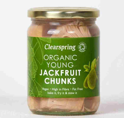 Jackfruit bitar 500g ekologisk burken