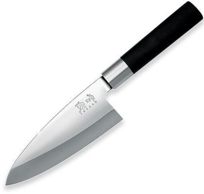 Deba KAI Wasabi black 15 cm i gruppen Matlagning / Knivar och tillbehr / Santokuknivar hos Freakykitchen.se (11891)