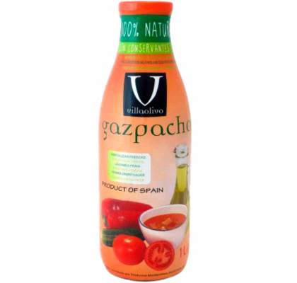 Gazpacho VillaOlivo 1 liter i gruppen Vrldens kk / Spanien hos Freakykitchen.se (12548)