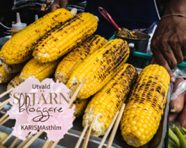 Håll majsen med hållare