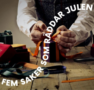 Fem prylar som räddar julen