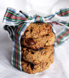 Banan- och chokladkakor