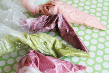 Vit chokladtryffel med fruktsmaker