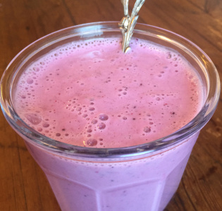 Mollans enkla bärsmoothie