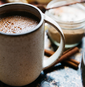 Varm choklad med havssalt