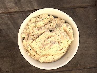 Färskost med ramslök