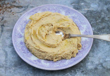Hummus med yoghurt