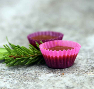 Knäck med chokladsmak