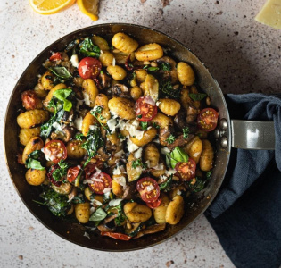 Pasta med Nduja och broccoli