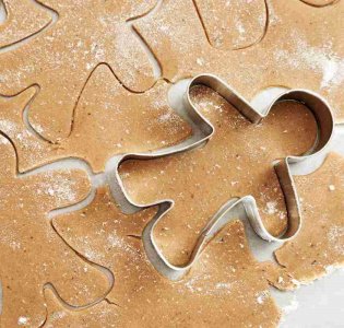 Pepparkakor enkla och tunna