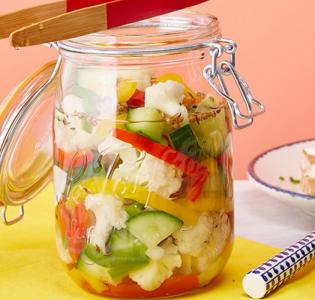 Pickles in a jar - Engelsk pickles