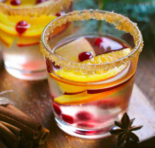 Bubblande vinter-sangria