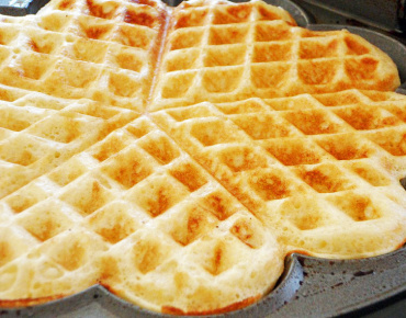 Ägg- & mjölkfria våfflor