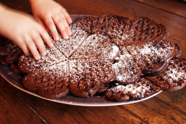 Chokladvåfflor