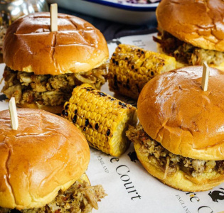 Vegetarisk pulled pork med jackfruit