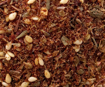 Zaatar - kryddblandning från Mellanöstern.