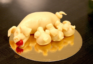 Gör en marsipangris