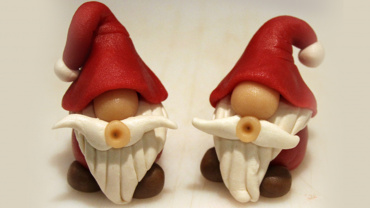 Gör en marsipantomte