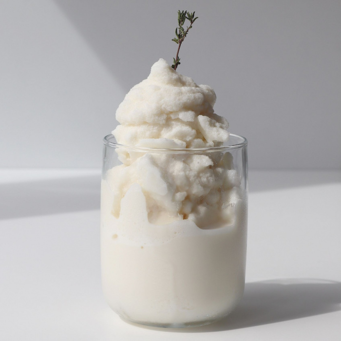 Ananas- & kokossorbet