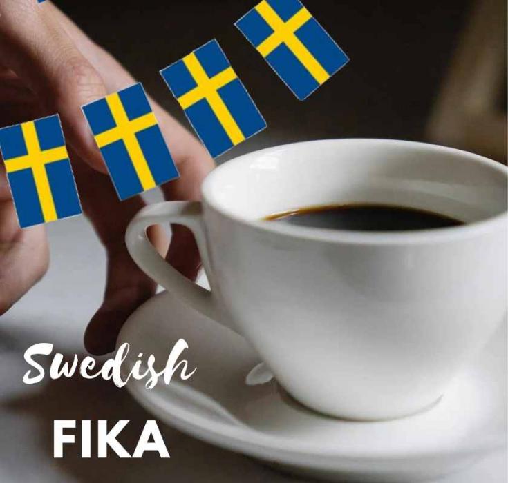 Fira Sverige 500 r med Swedish fika