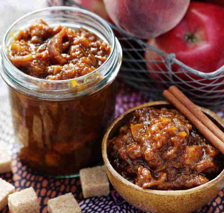 Äppelchutney med kryddor