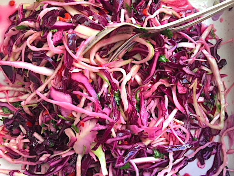 Asiatisk Coleslaw utan majonäs