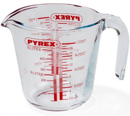 Pyrex måttbägare 0,5 liter