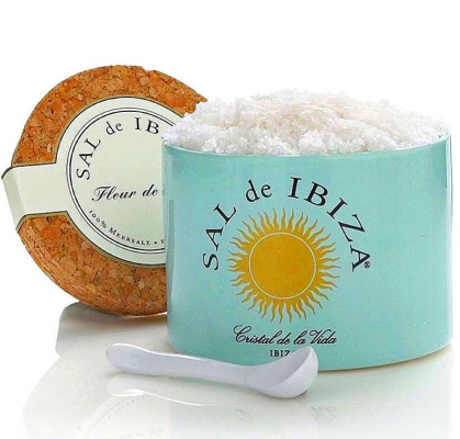 Kp Sal de Ibiza150g fleur de sel i burk