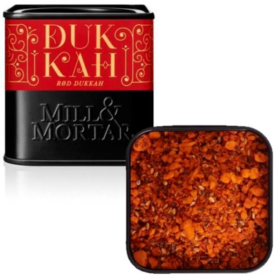 Rd Dukkah  Mill & Mortar ekologisk i gruppen Vrldens kk / Mellanstern hos Freakykitchen.se (10493)