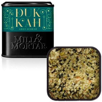 Grn Dukkah Mill & Mortar ekologisk i gruppen Skafferi / Kryddor & salt hos Freakykitchen.se (10494)