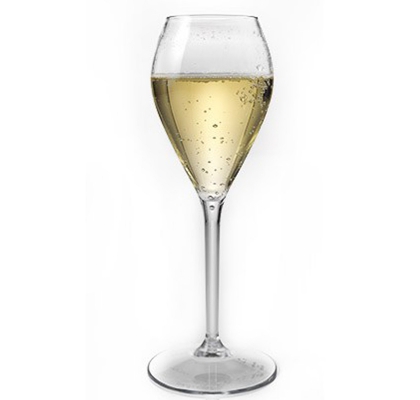 champagneglas i plast