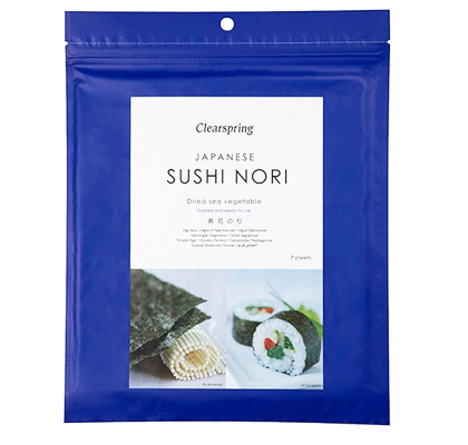 Nori rostad till sushi ekologisk frn Clearspring