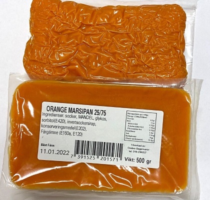 orange marsipan