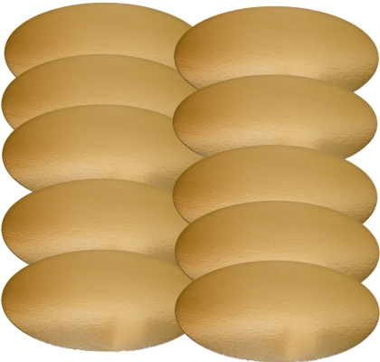 Trtbricka guld silver 26cm 10st