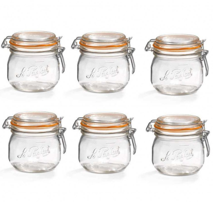 Le Parfait konserveringsglas 0,25l 6-pack