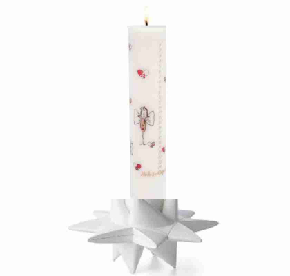 Adventsljus ngel kalenderljus i stjrnljusstake