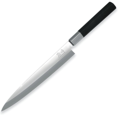 Yanagiba - Sashimikniv KAI Wasabi black 21 cm i gruppen Matlagning / Knivar och tillbehr / Santokuknivar hos Freakykitchen.se (11882)