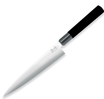 Filékniv flexibel KAI Wasabi black 18 cm i gruppen Matlagning / Knivar och tillbehör / Santokuknivar hos Freakykitchen.se (11893)