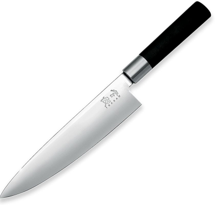 Kockkniv KAI Wasabi black 20 cm i gruppen Matlagning / Knivar och tillbehör / Santokuknivar hos Freakykitchen.se (11896)