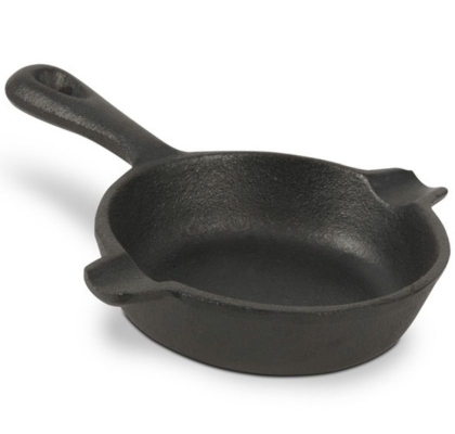 portionspanna i svart jrn