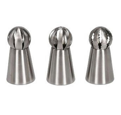 Ryska bolltyllar 3-pack Patisse i gruppen Tekniker / Glasstillverkning hos Freakykitchen.se (11936)