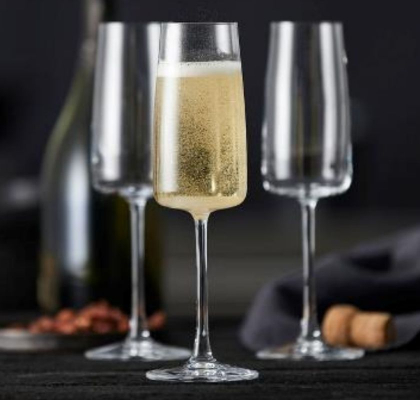 Champagnesglas Zero 4-pack