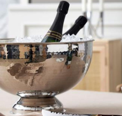 Champagnekylare hamrad blank i gruppen Tekniker / Vinprovning hos Freakykitchen.se (12072)