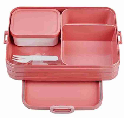 Bento-box matlda large rosa i gruppen Vrldens kk / Japan hos Freakykitchen.se (12409-Ro)