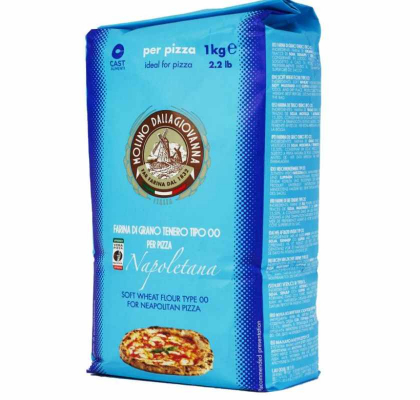 Bl pse med Napoletana Tipo 00 italienskt pizzamjl 1 kg