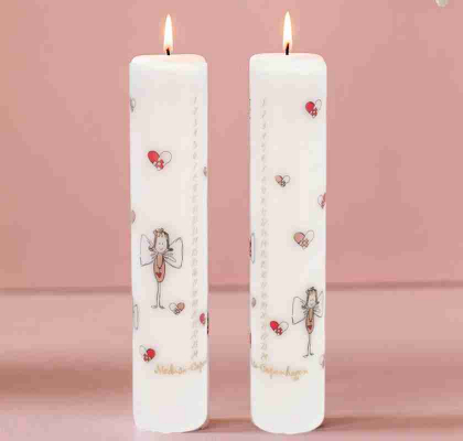 Adventsljus ngel kalenderljus 2st
