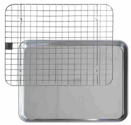 Culimat Gastrobleck med galler, 26x20 cm