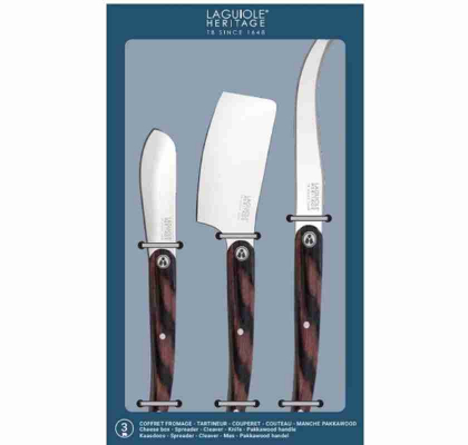 Ostset med 3 ostknivar Laguiole Ostset med 3 ostknivar Laguiole
