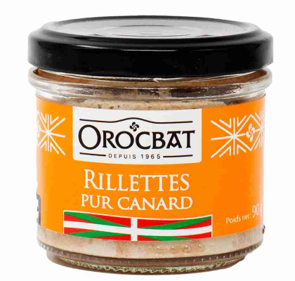 Ankrilettes, rillettes pur Canard i glasburk Burk med Ankrilettes