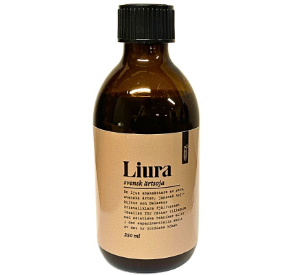 �rtsoja Liura i glasflaska 250 ml
